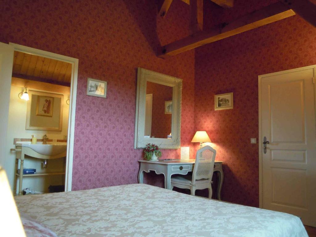 Bed and Breakfast Le Moulin Des Foulons à Chédigny Chambre photo
